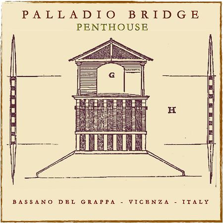 شقة Palladio Bridge Penthouse باسّانو ديل غرابّا المظهر الخارجي الصورة