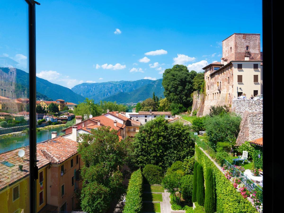 شقة Palladio Bridge Penthouse باسّانو ديل غرابّا المظهر الخارجي الصورة